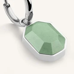 Geometric Gemstone Earrings