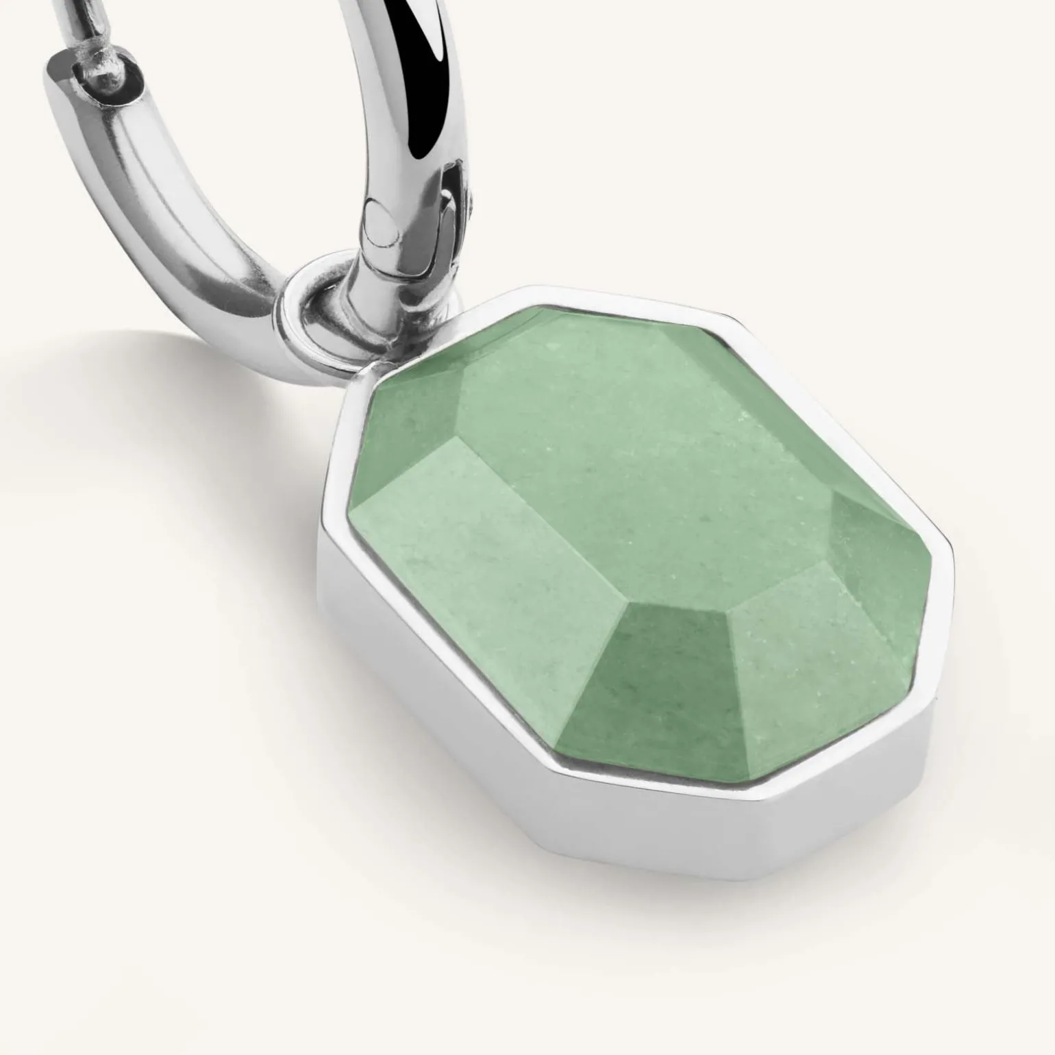 Geometric Gemstone Earrings