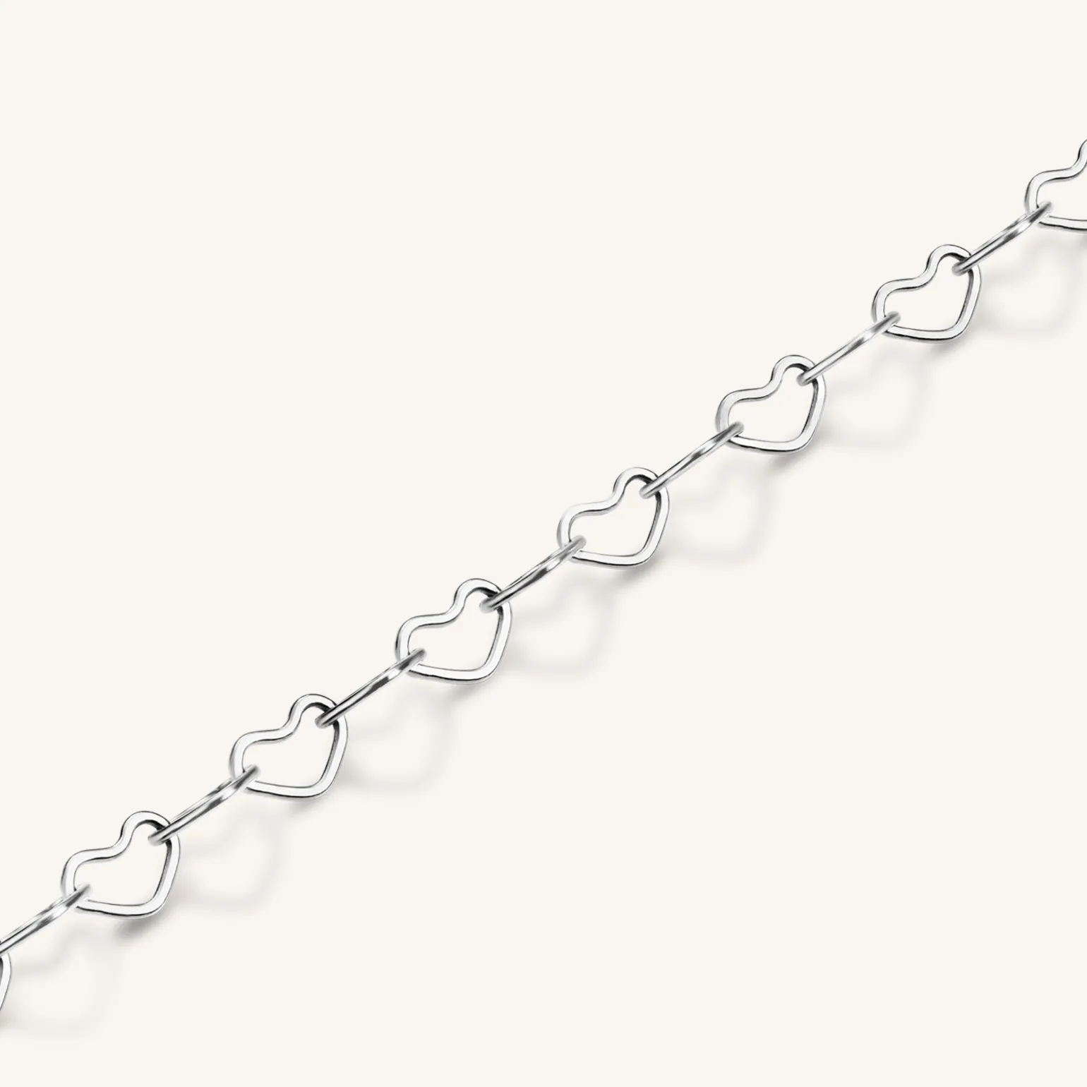 Heart Chain Bracelet