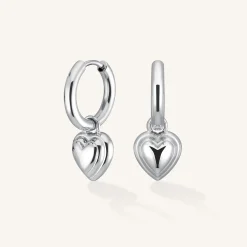 Heart Pendant Earrings