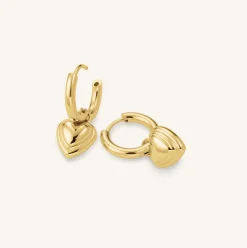 Heart Pendant Earrings