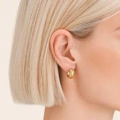 Mini Braided Hoops