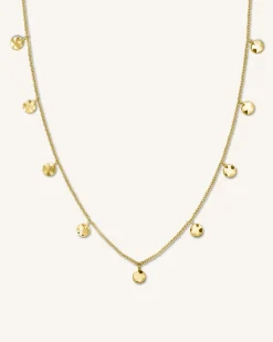 Multi Coin Choker Gold