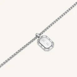 Octagon Baguette Necklace
