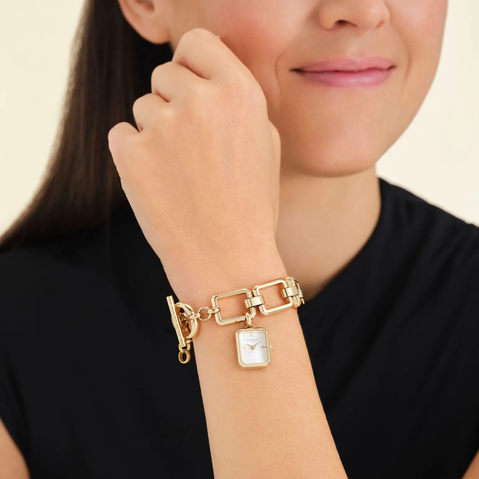 Octagon Chain Gold