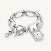 Octagon Chain Silver