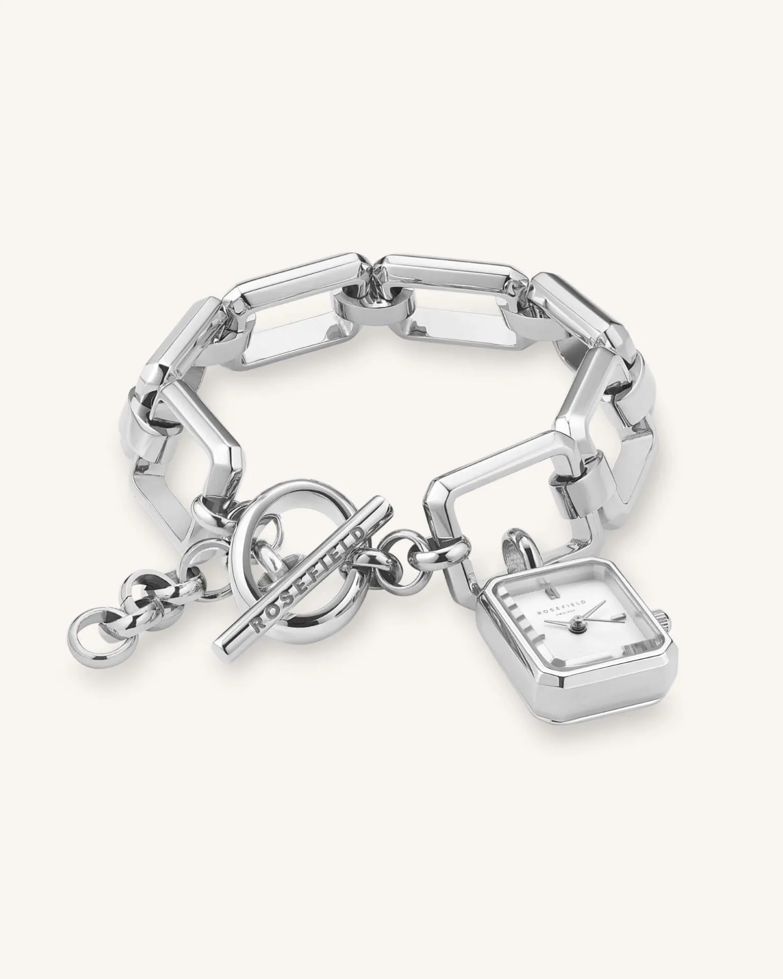 Octagon Chain Silver