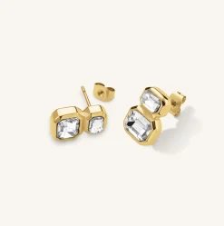 Octagon Double Studs
