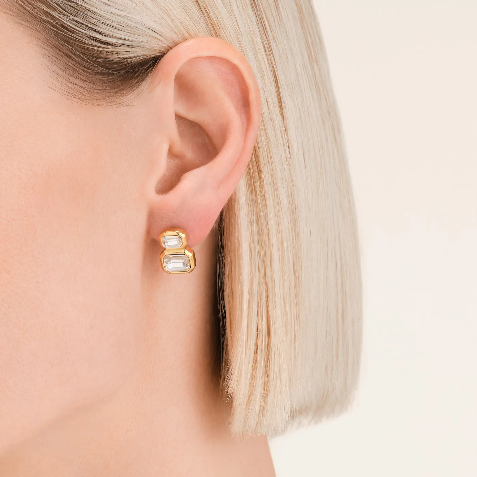 Octagon Double Studs