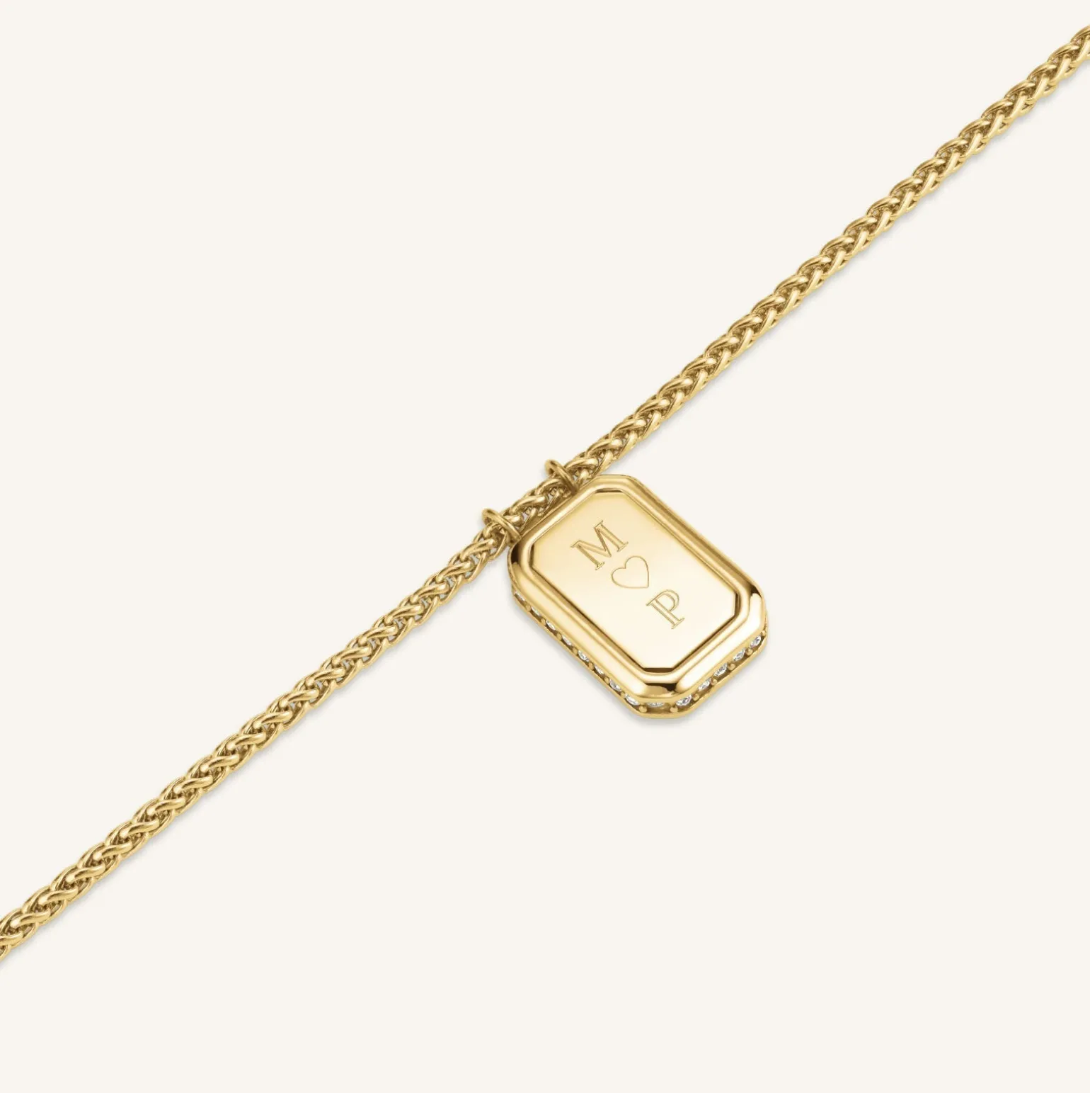 Octagon Pendant Necklace