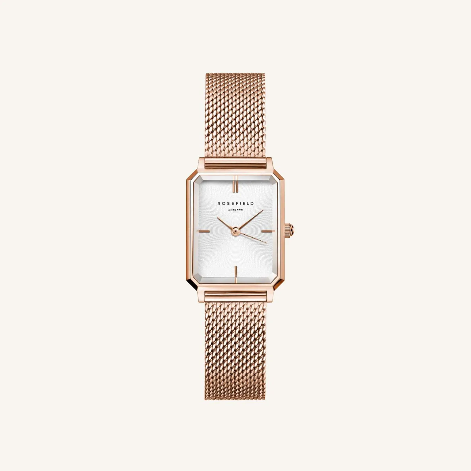 Octagon XS Mesh Rose Gold