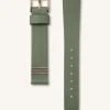 Olive green Rose gold Strap