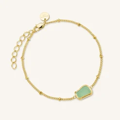 Organic Gemstone Bracelet