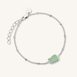 Organic Gemstone Bracelet