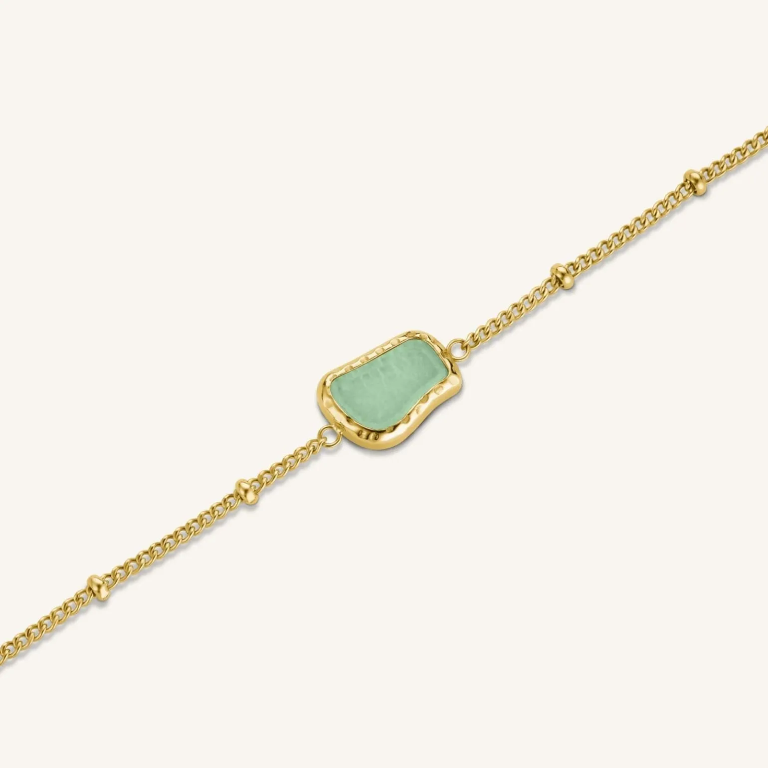 Organic Gemstone Bracelet