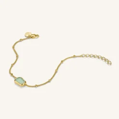 Organic Gemstone Bracelet
