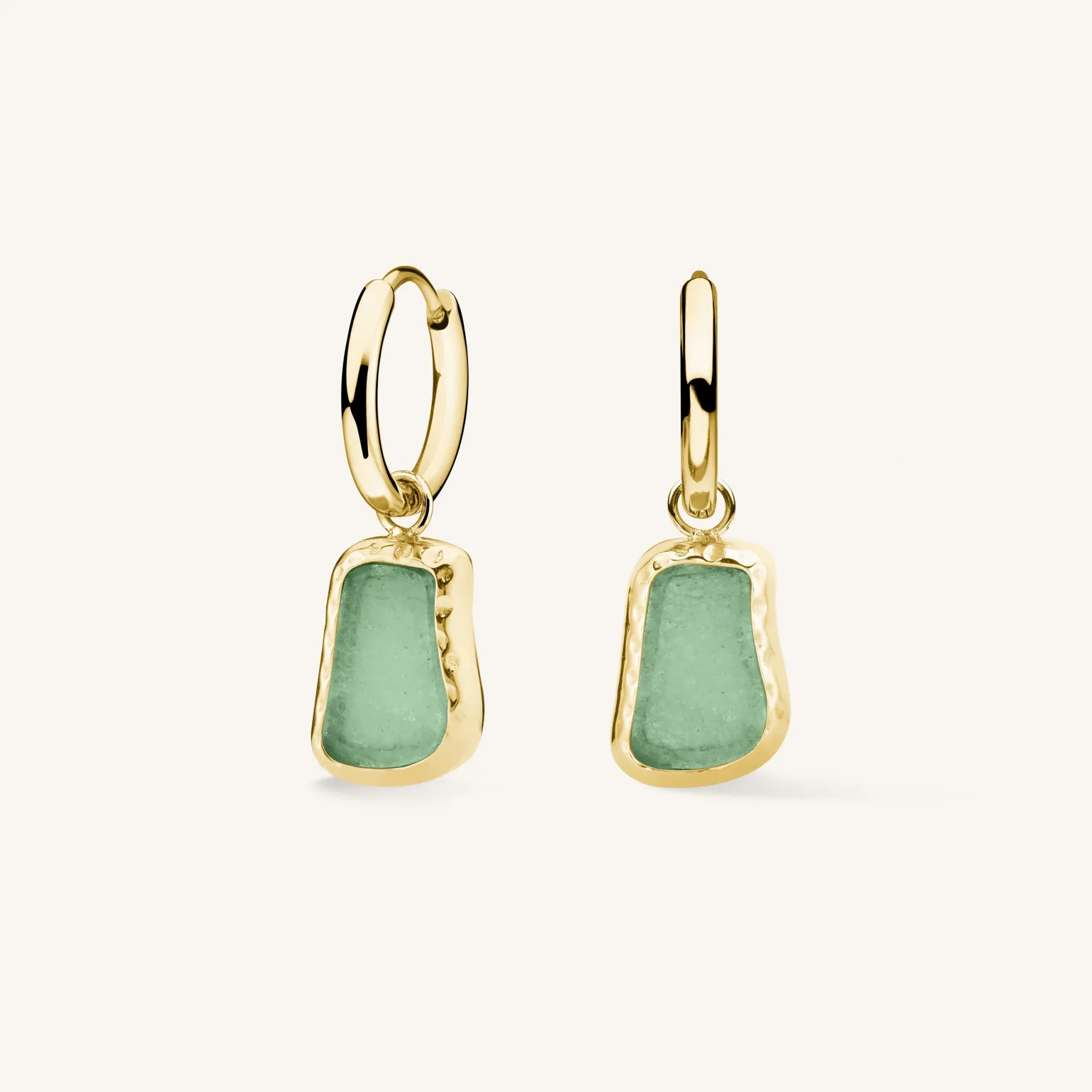 Organic Gemstone Earrings