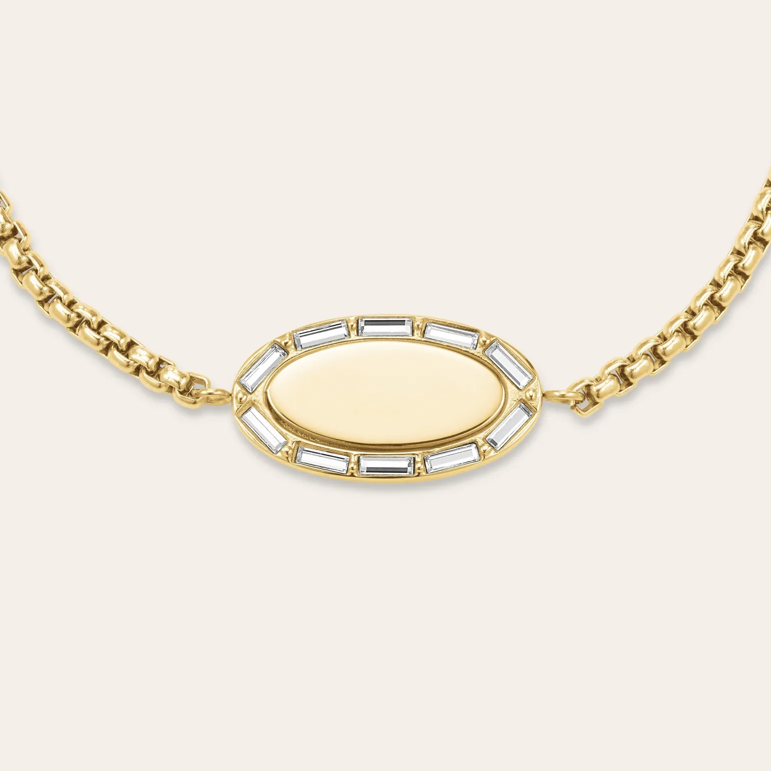 Oval Baguette Bracelet