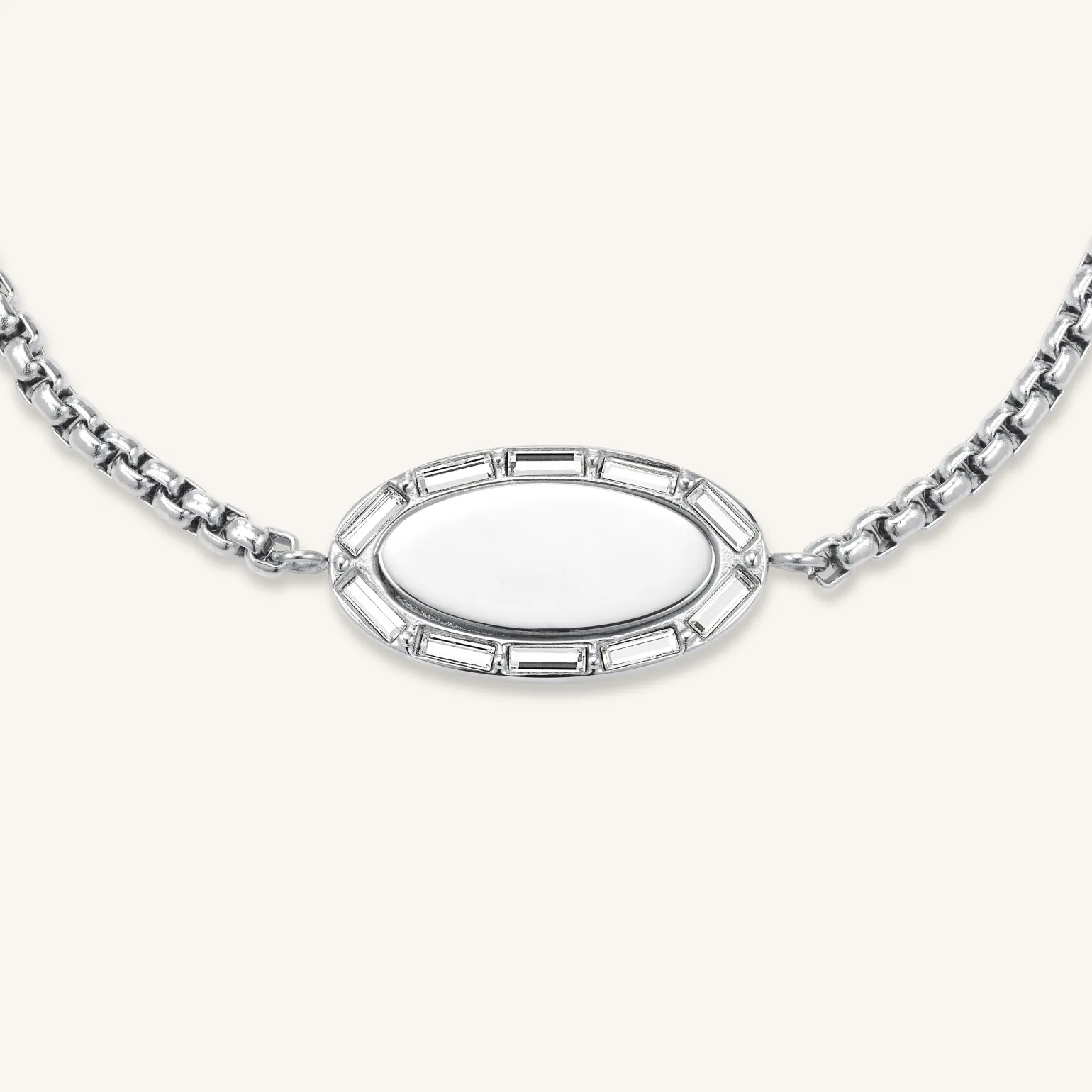 Oval Baguette Bracelet