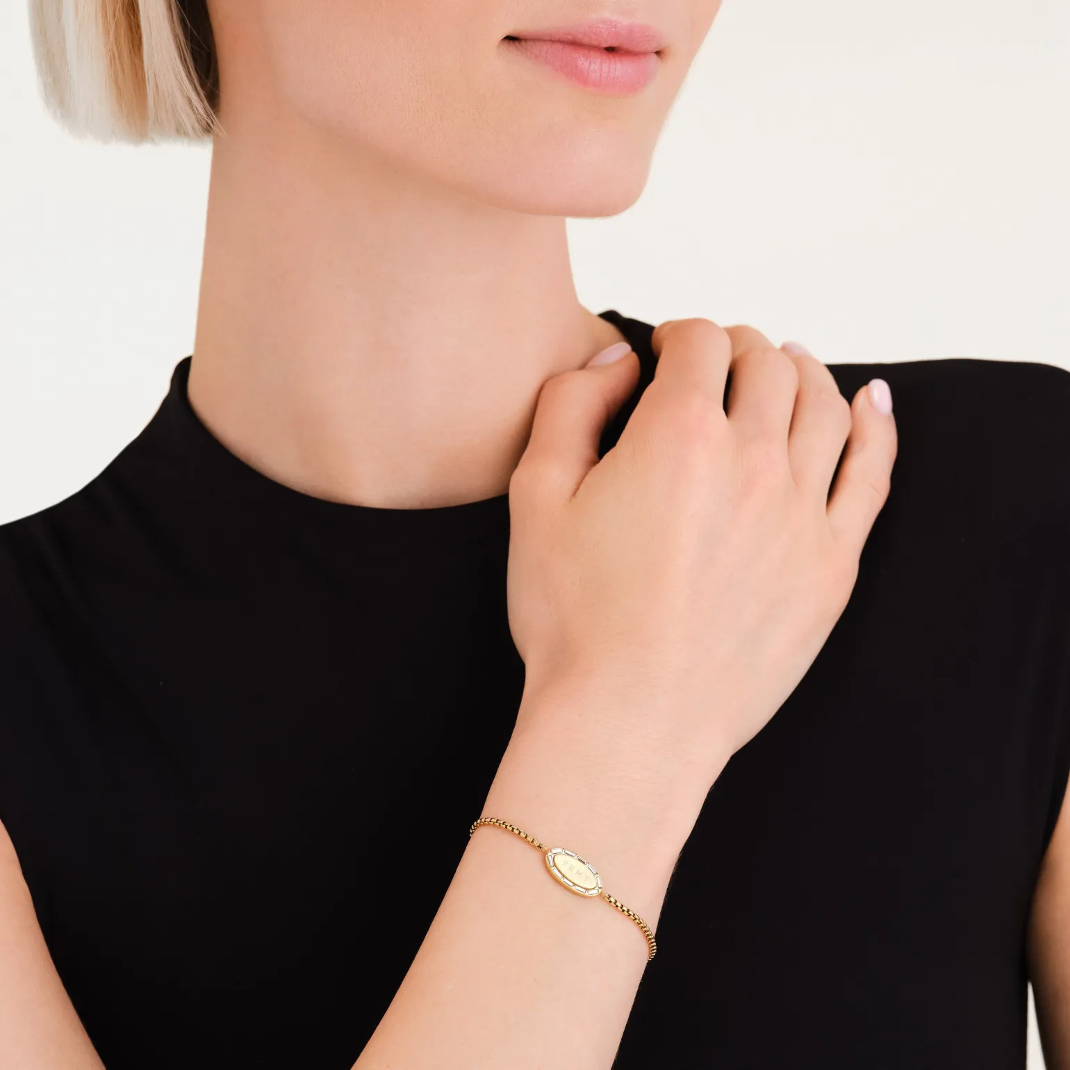 Oval Baguette Bracelet