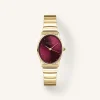 Oval Burgundy