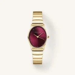 Oval Burgundy