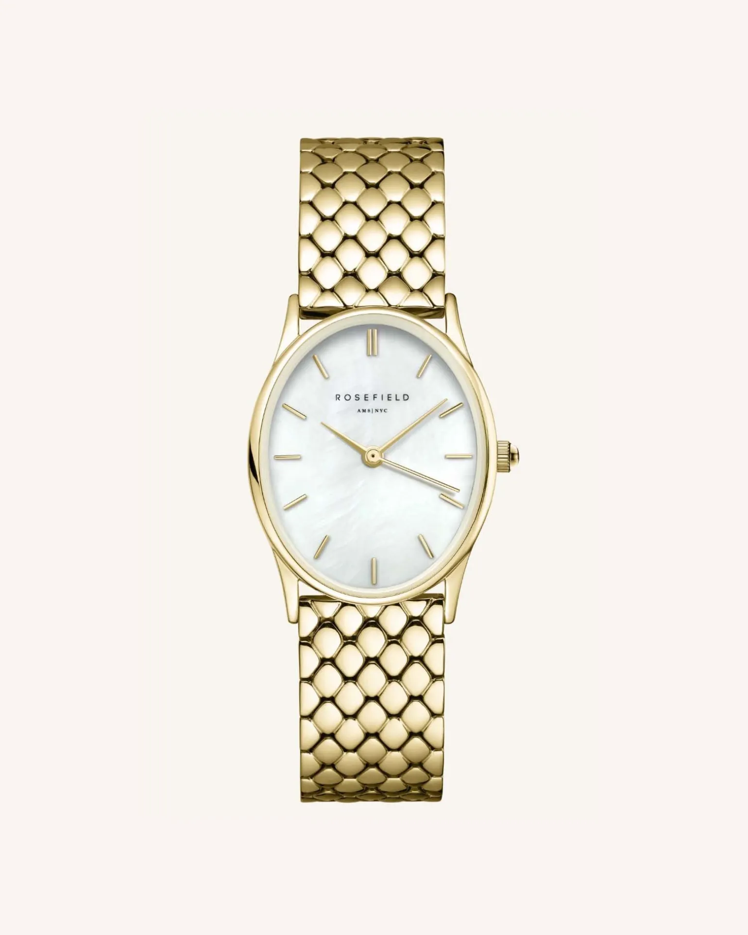 Oval Pearl Gold