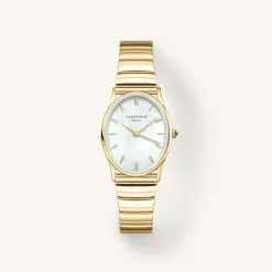 Oval Pearl Gold