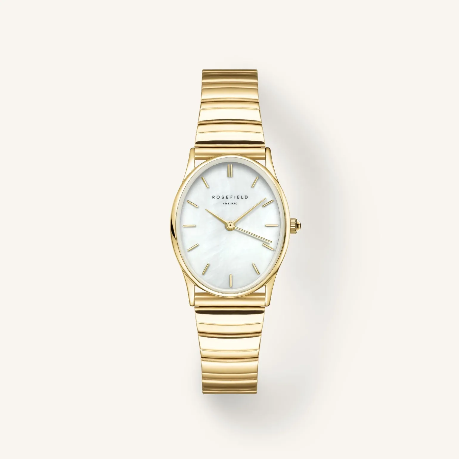 Oval Pearl Gold