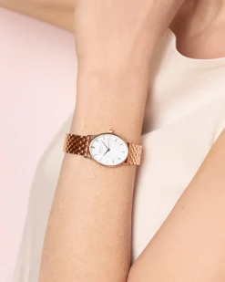 Oval Pearl Rose Gold