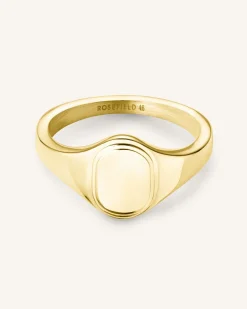 Oval Pinky Ring
