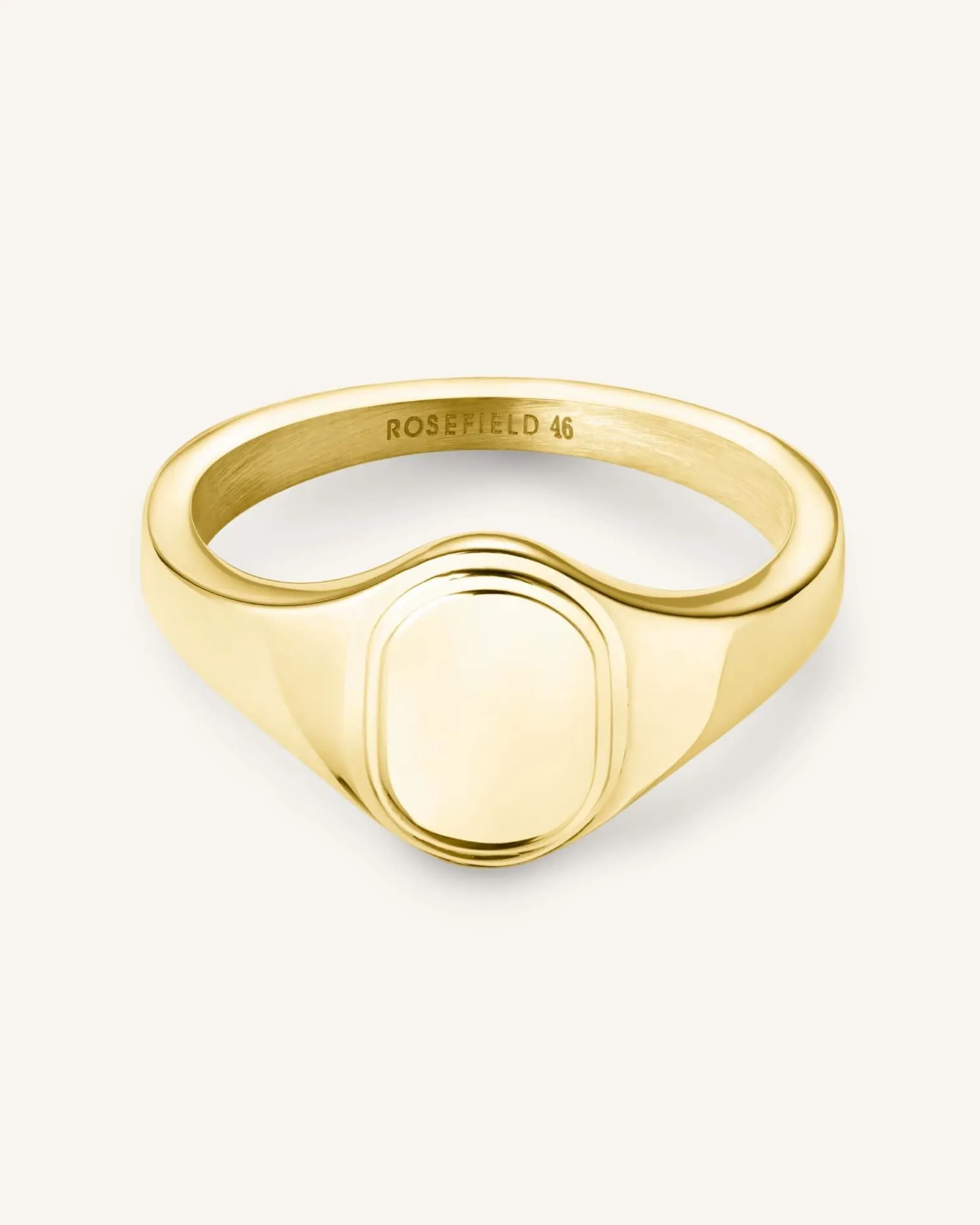 Oval Pinky Ring