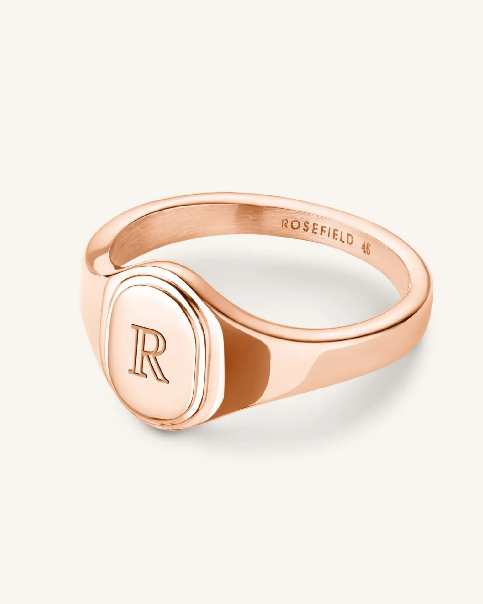 Oval Pinky Ring