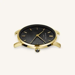 Pearl Edit Mesh Black Gold