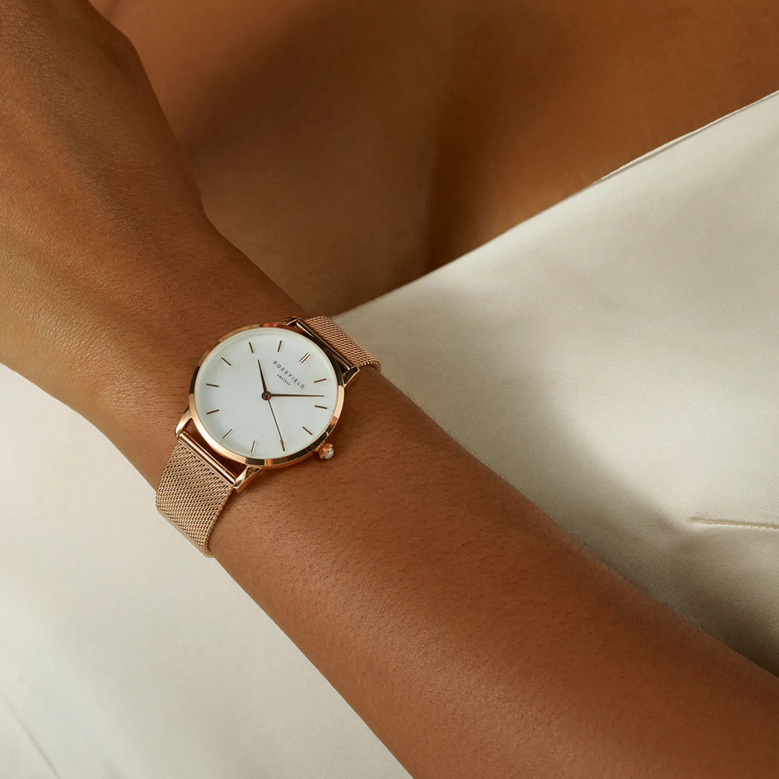 Pearl Edit Mesh Rosegold