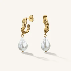 Pearl Hoops