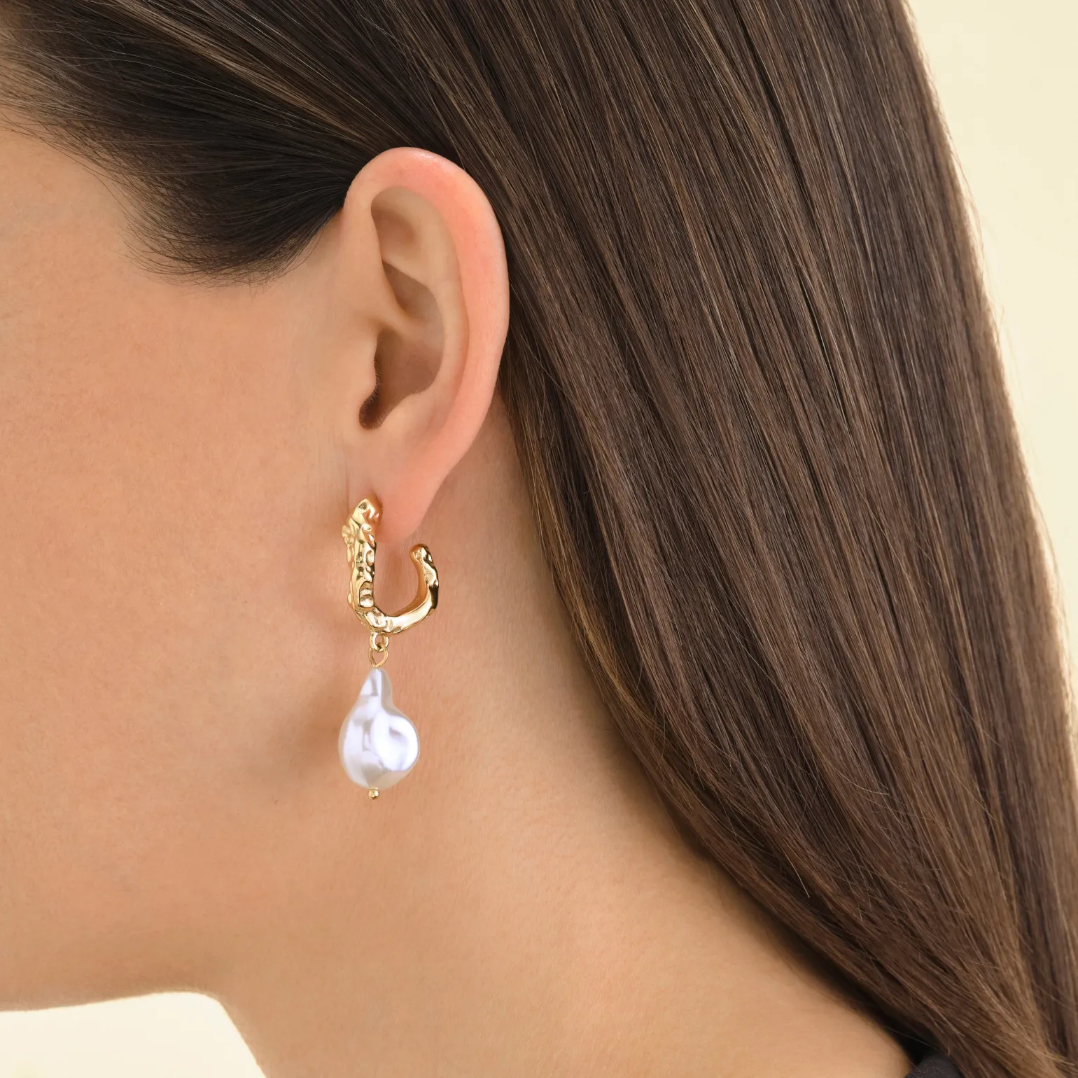 Pearl Hoops