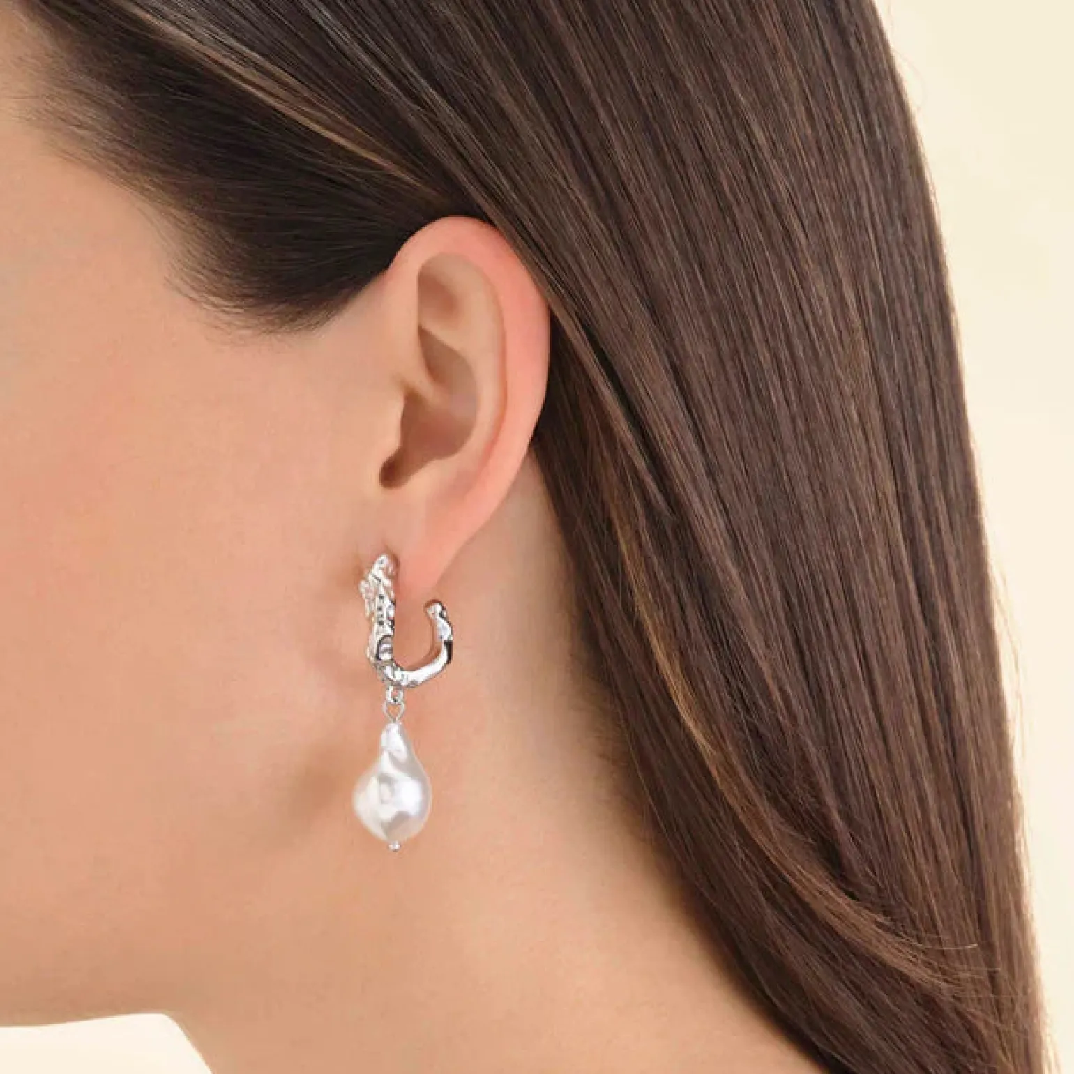 Pearl Hoops