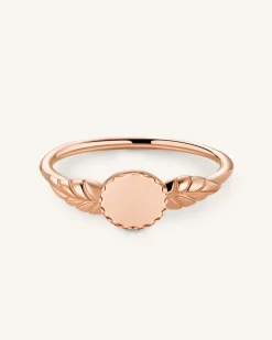 Rosey Pinky Ring