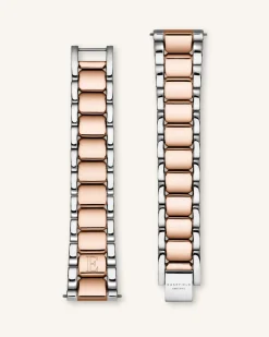 Silver-Rose Gold Strap Personalized
