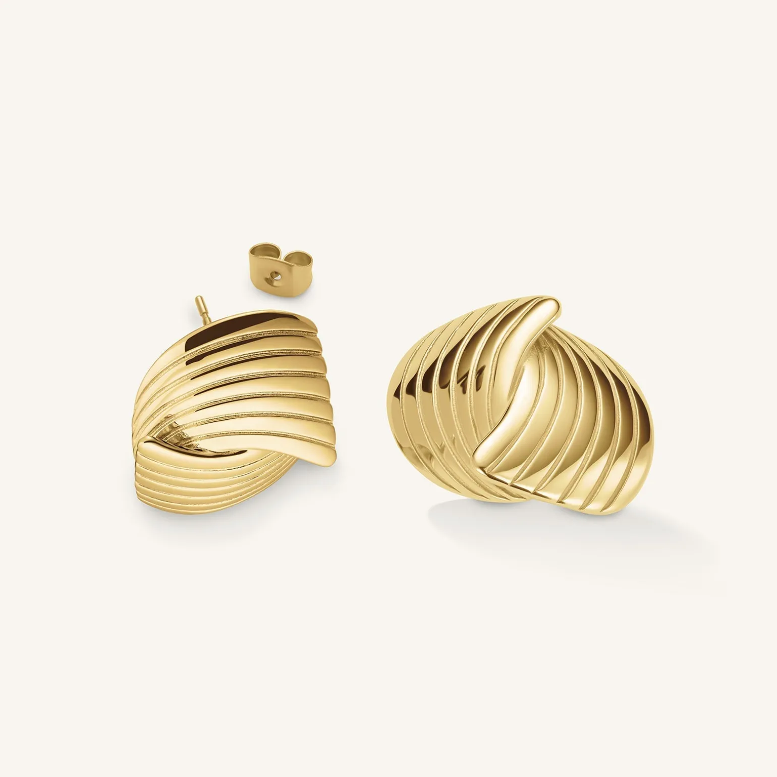 Simple Knot Earrings
