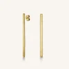 Snake Earrings Gold