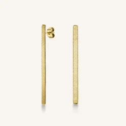 Snake Earrings Gold