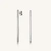 Snake Earrings Silver