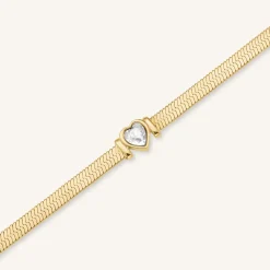 Snake Heart Bracelet