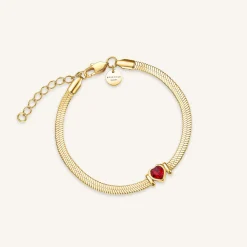 Snake Heart Bracelet