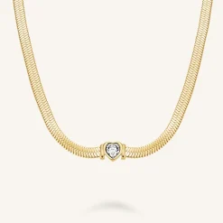 Snake Heart Choker