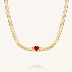 Snake Heart Choker