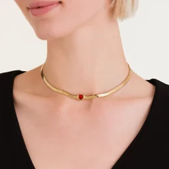 Snake Heart Choker