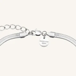 Snake Heart Choker Silver